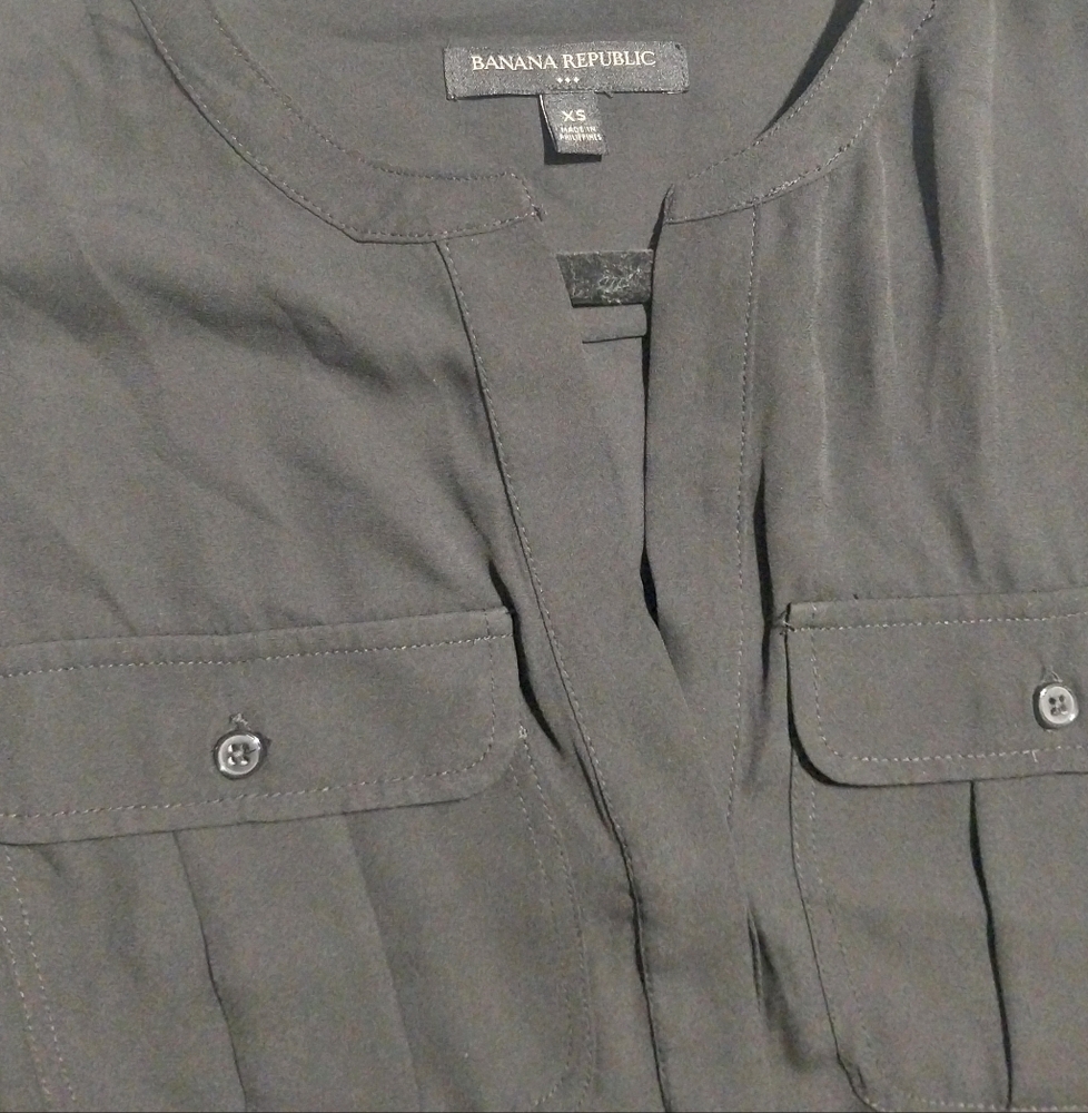 Banana Republic Charcoal Wamen's Shirt Jacket